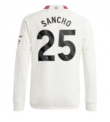 Manchester United Jadon Sancho #25 Tredje trøje 2023-24 Lange ærmer